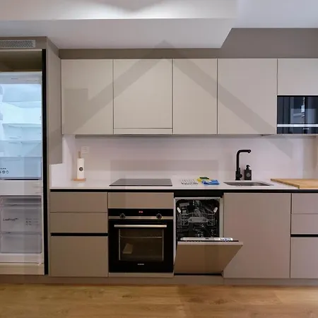 Cervantes - Apartamento A Estrenar Con Parking Gijon